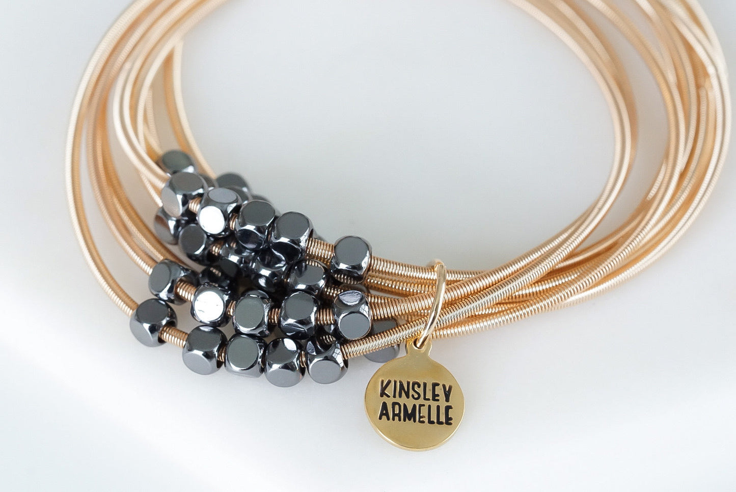 Metallic Collection - Gunmetal Nova Bracelet