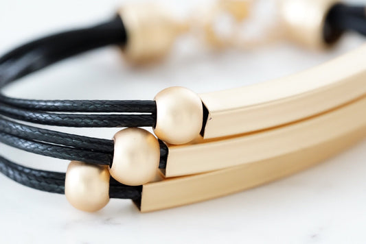 Metallic Collection - Raven Bracelet