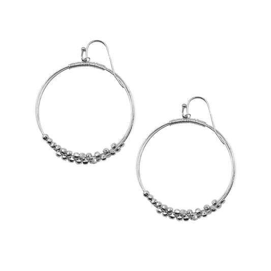 Metallic Collection - Silver Ory Earrings