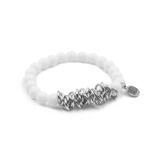 Miley Collection - Silver Ashen Bracelet