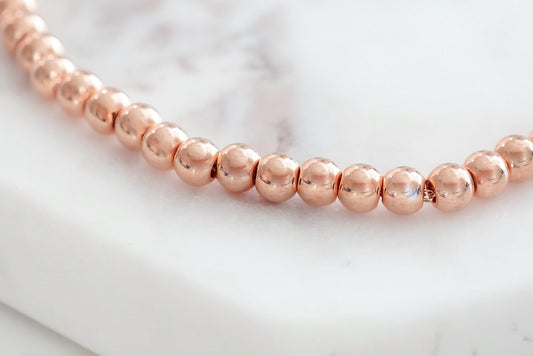 Nixie Collection - Rose Gold Bracelet 4mm