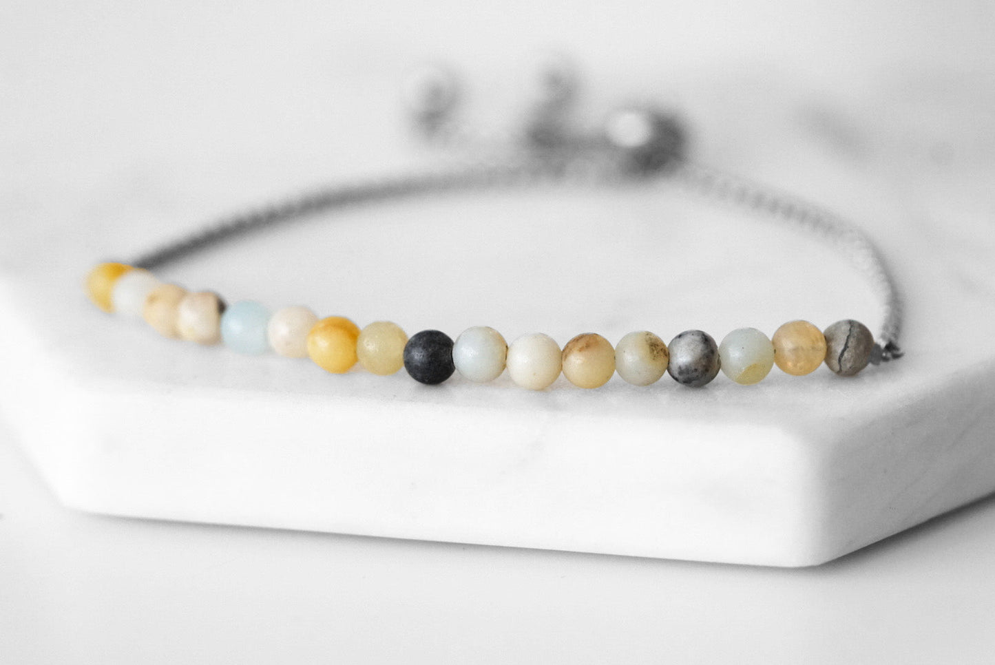 Nixie Collection - Silver Solar Bracelet 4mm