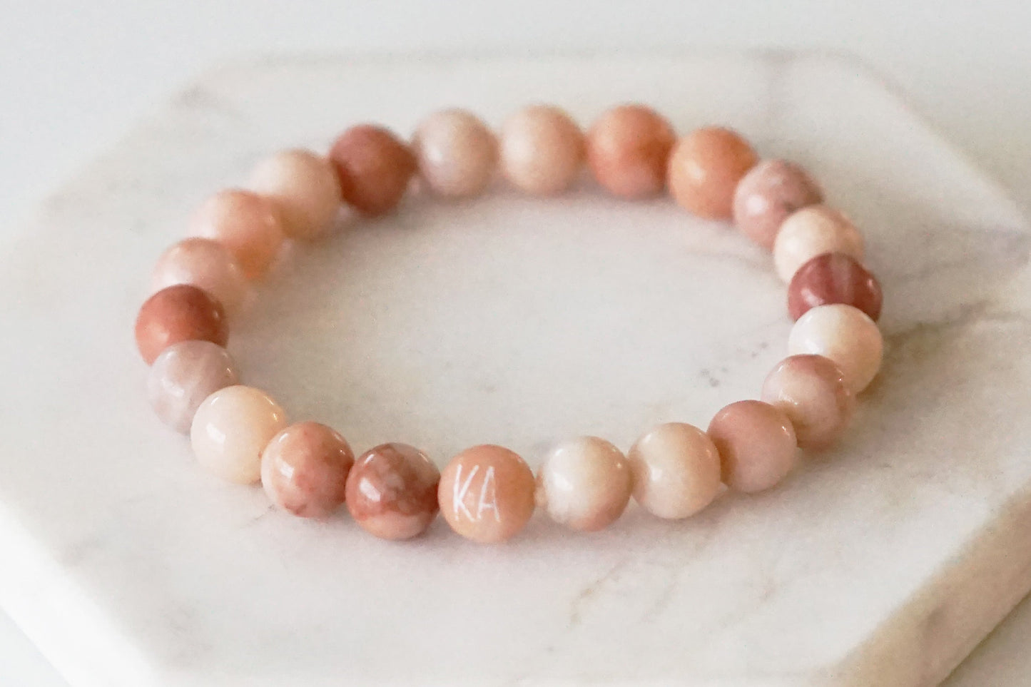 Orbit Collection - Old Rose Bracelet 8mm