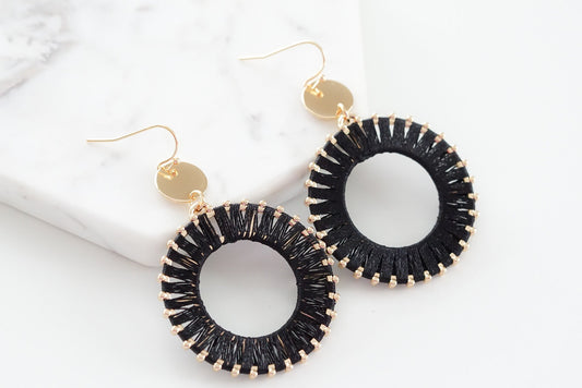 Pinnie Collection - Raven Earrings