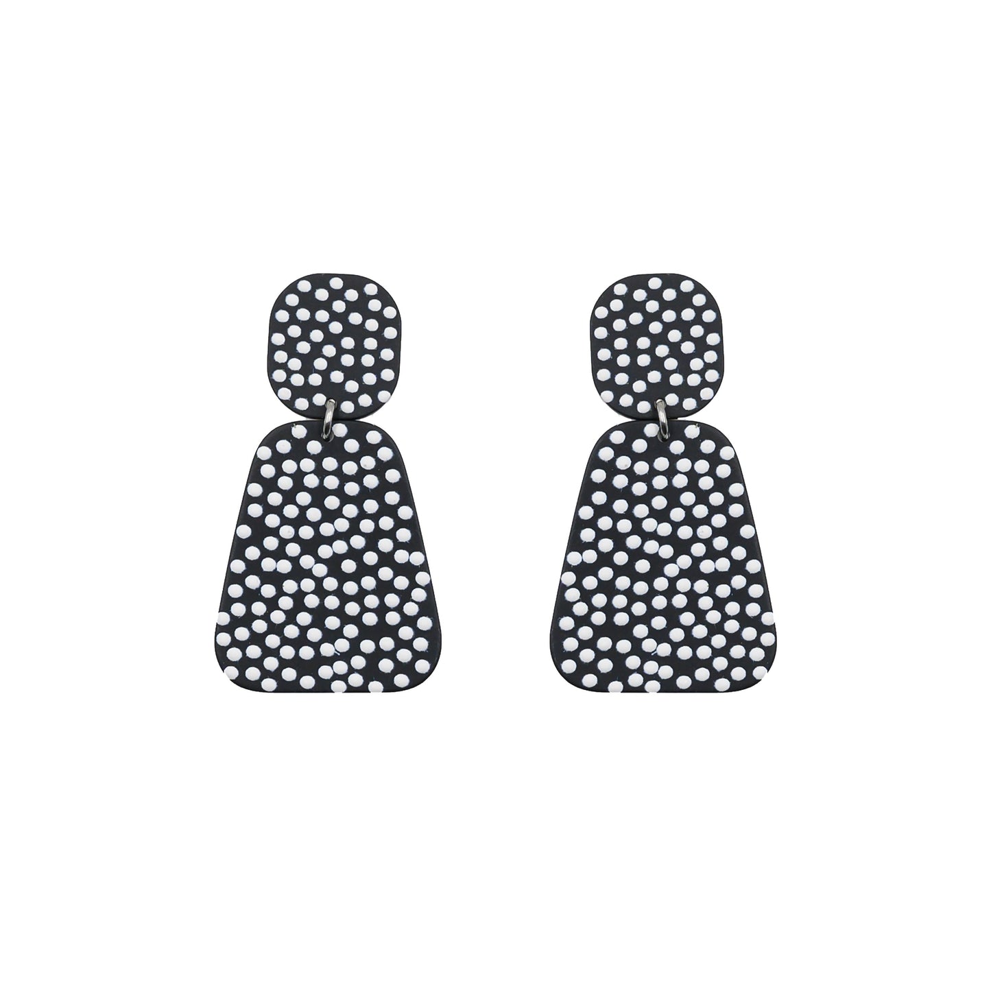 Rave Collection - Silver Dottie Earrings