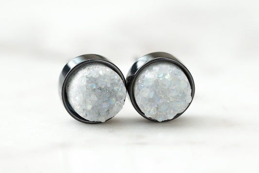 Regal Collection - Black Pearl Stud Earrings