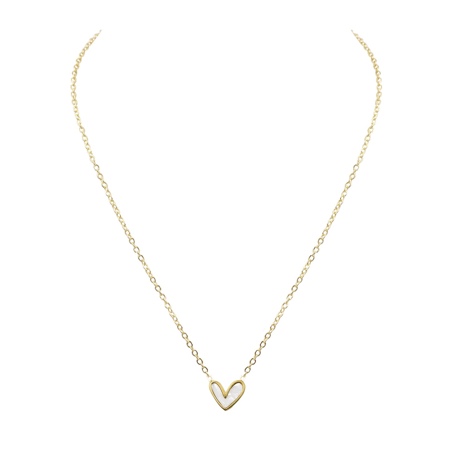 Rosalie Collection - Ashen Heart Necklace