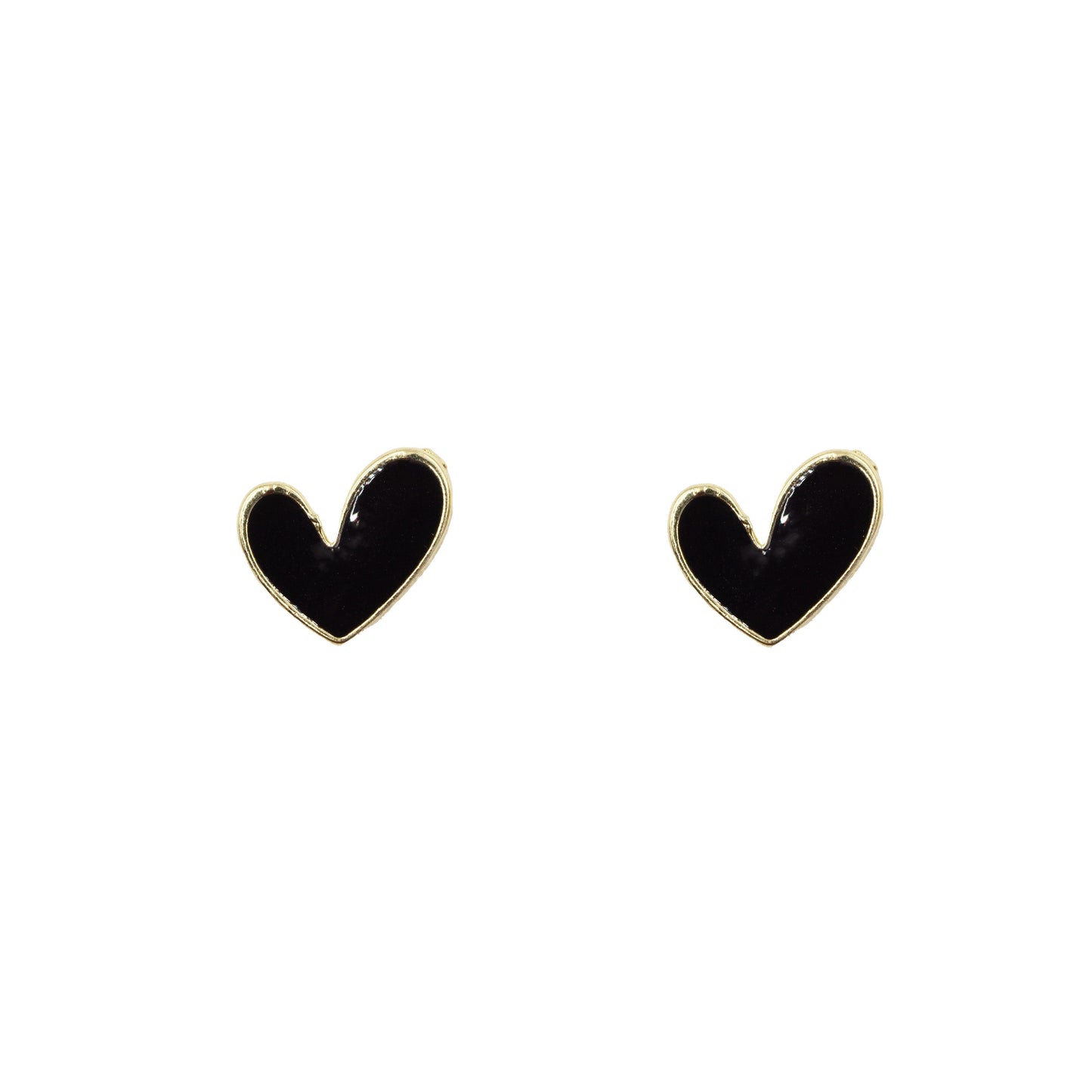 Rosalie Collection - Raven Heart Earrings