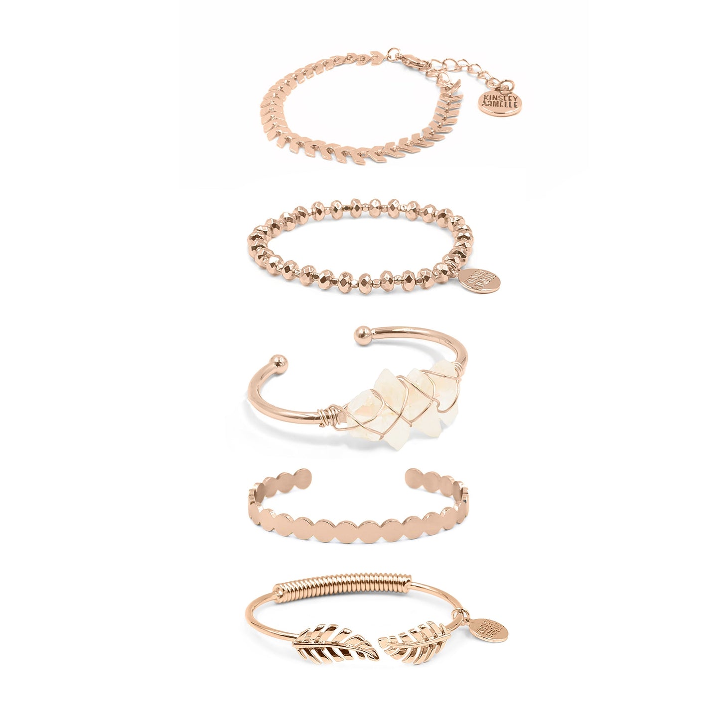 Rose Gold Sugar Rush Bracelet Stack