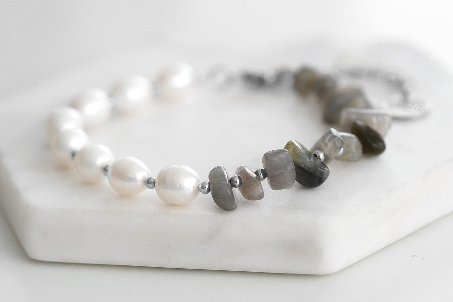 Seaside Collection - Silver Haze Bracelet