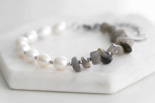 Seaside Collection - Silver Haze Bracelet