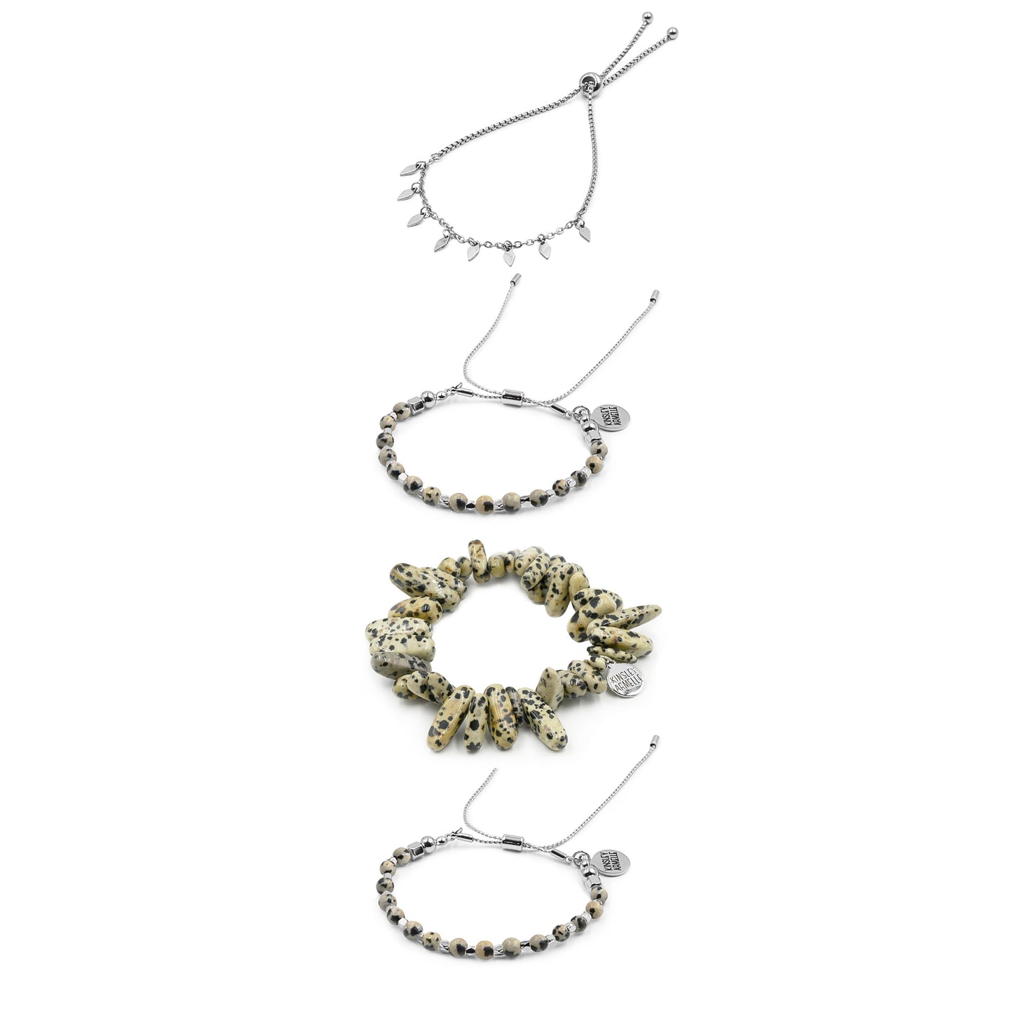 Silver Chandler Bracelet Stack