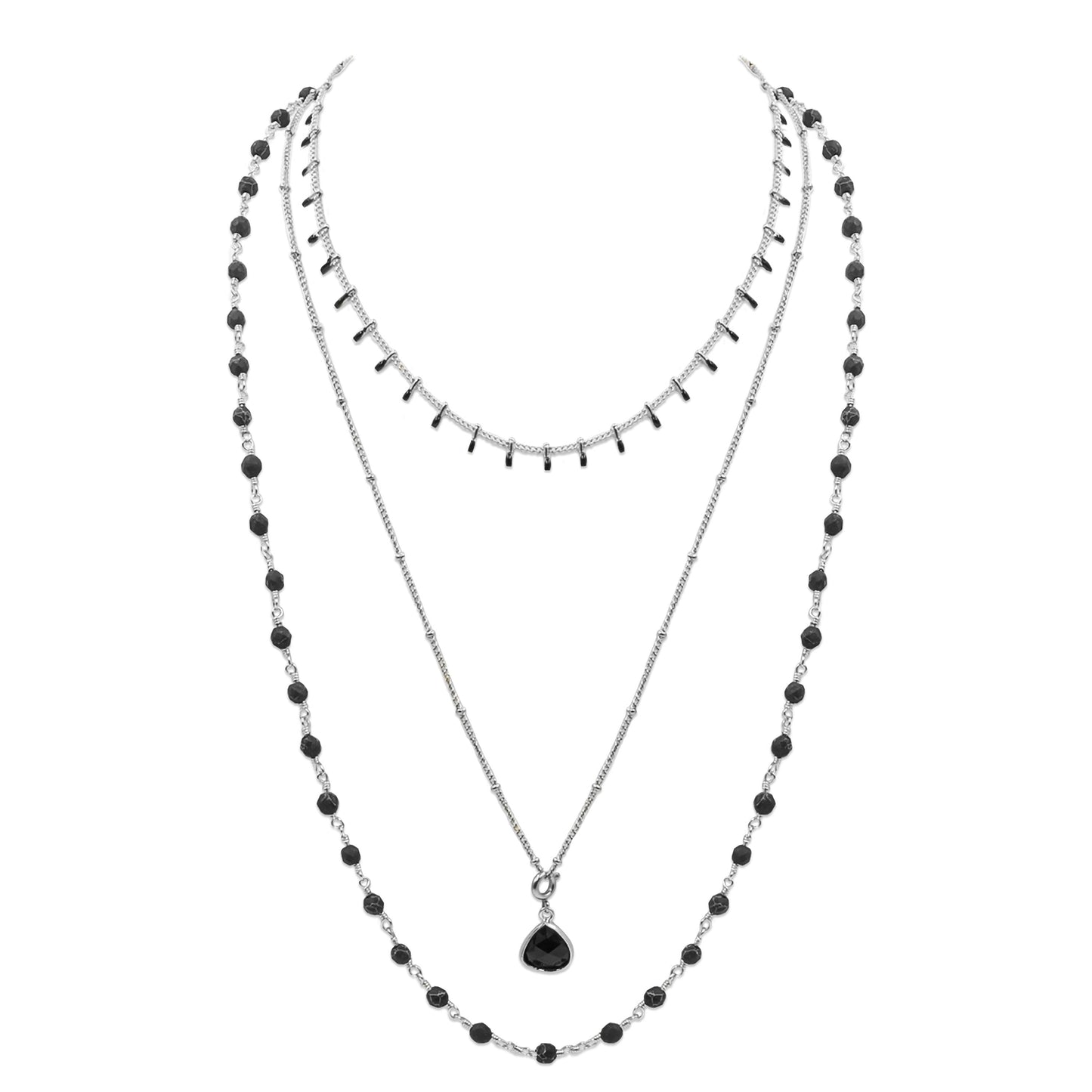 Silver Irina Necklace Set