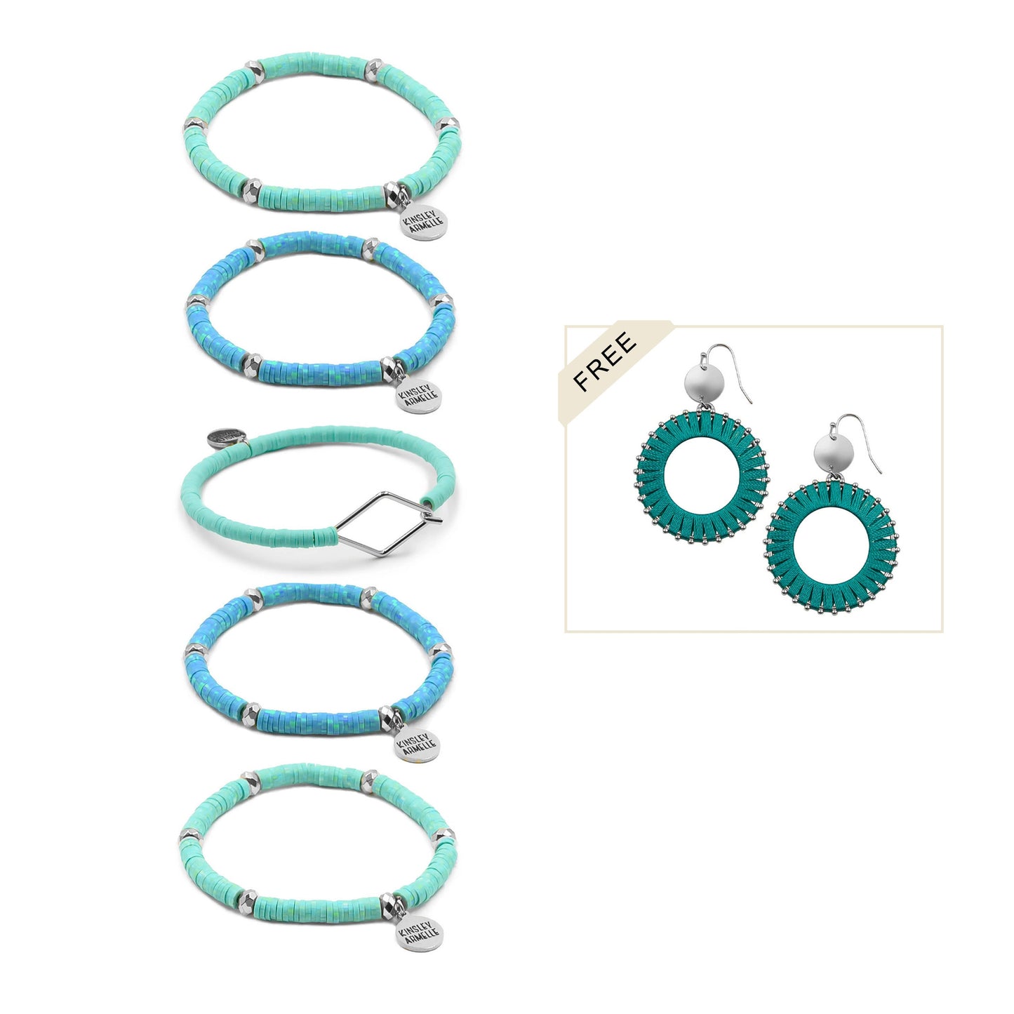 Silver Isla Jewelry Set