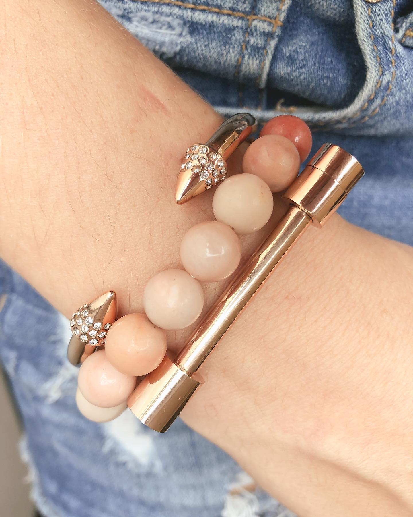 Rose Gold Bittersweet Bracelet Stack