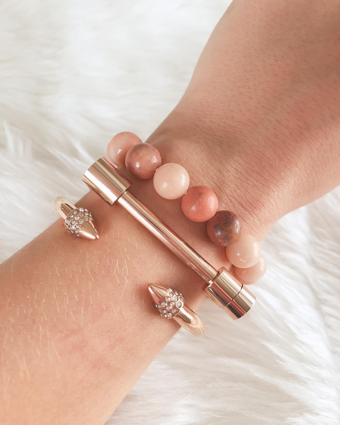 Rose Gold Bittersweet Bracelet Stack