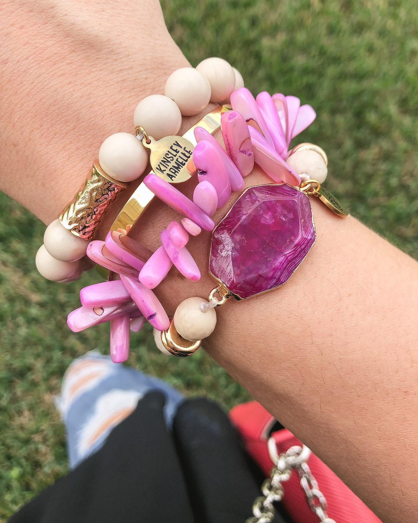 Purple Mist Bracelet Stack