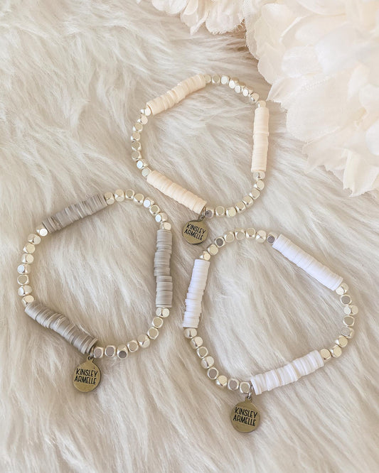 Silver Livia Bracelet Stack