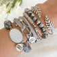 Silver Ariana Bracelet Stack