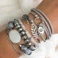 Silver Ariana Bracelet Stack