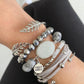 Silver Ariana Bracelet Stack