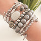 Silver Glacier Bracelet Stack
