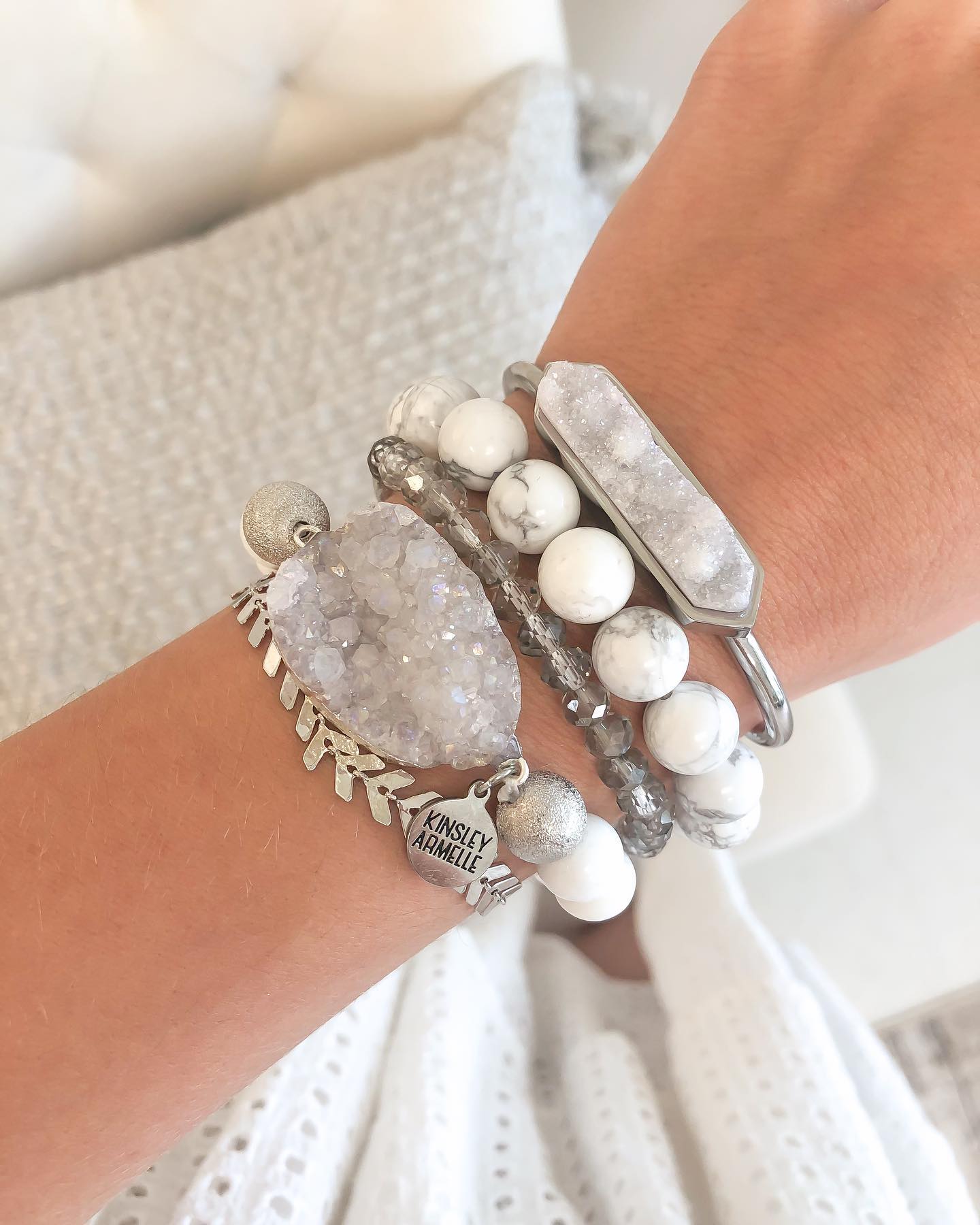 Silver Eira Bracelet Stack