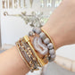 Golden Bracelet Stack