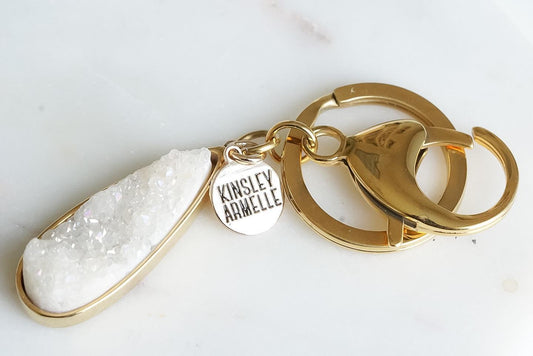 Accessory Collection - Quartz Drop Keychain