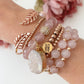 Rose Gold Primrose Bracelet Stack
