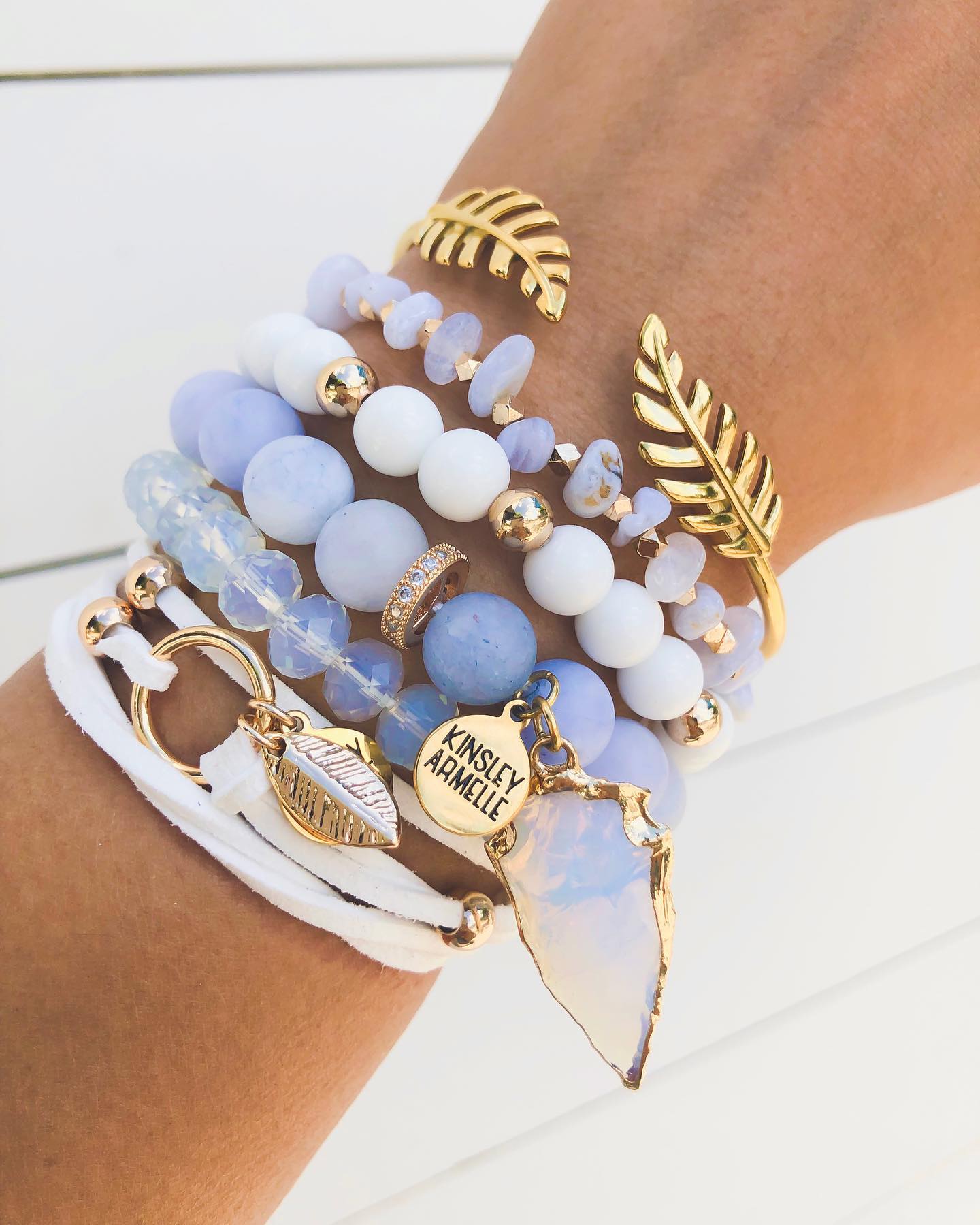 Santorini Bracelet Stack