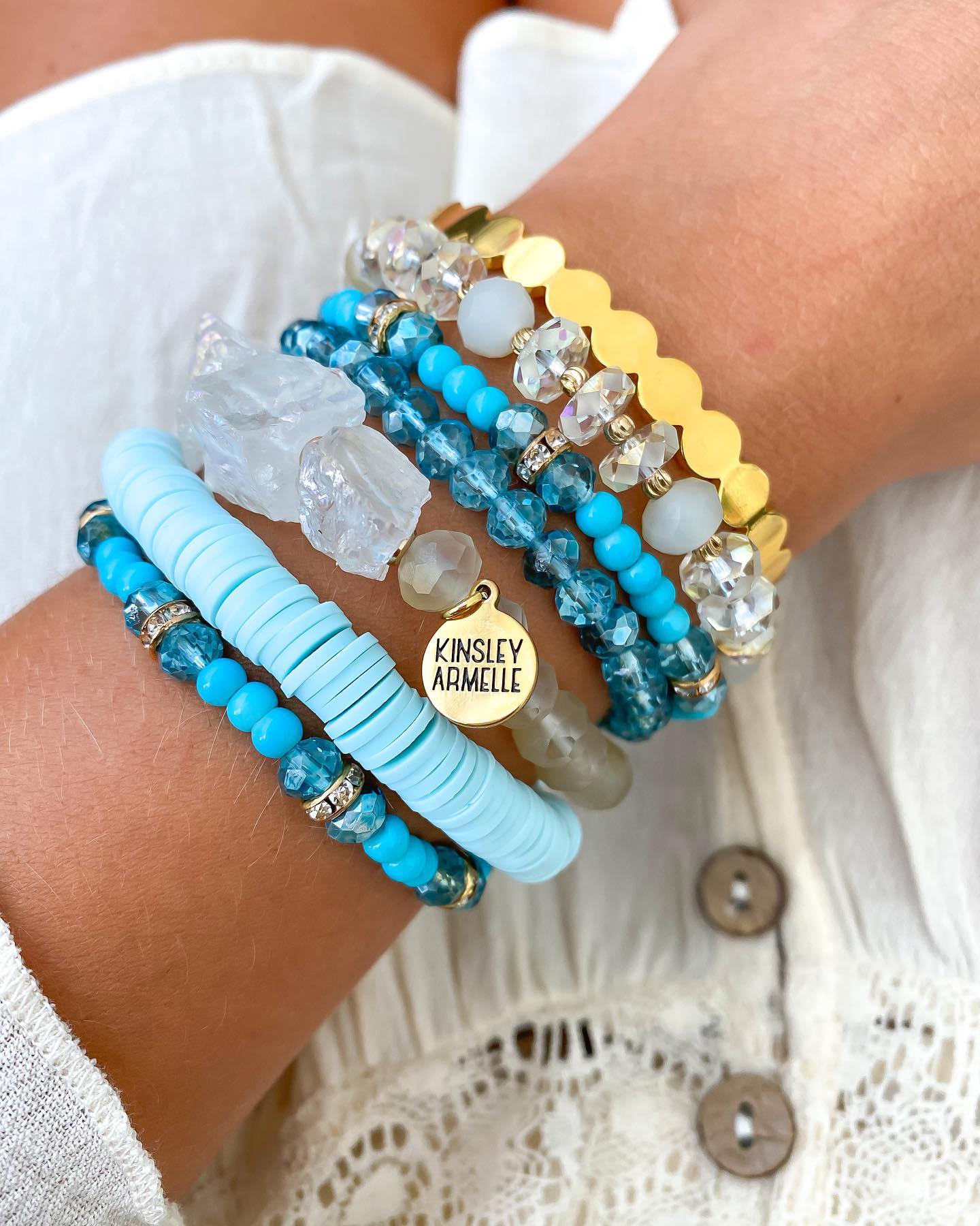 Mazarine Bracelet Stack