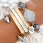 Moonstone Bracelet Stack