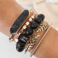 Rose Gold Kaia Bracelet Stack