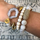 Linen Bracelet Stack