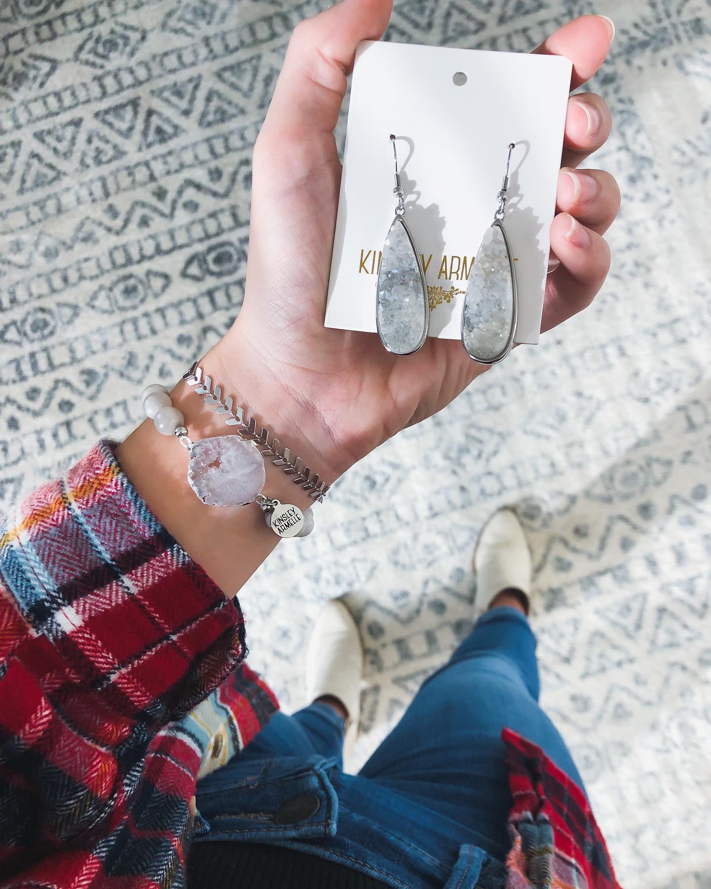 Silver Cordova Jewelry Set