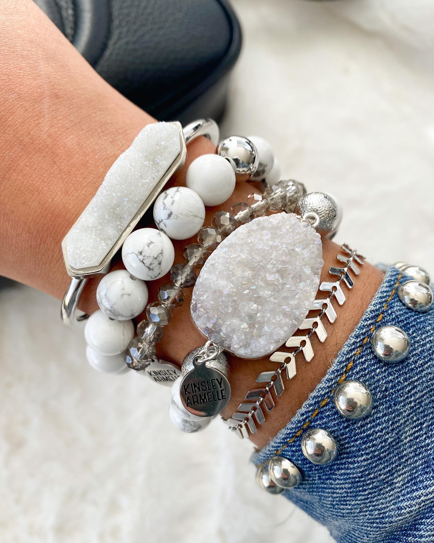 Silver Eira Bracelet Stack