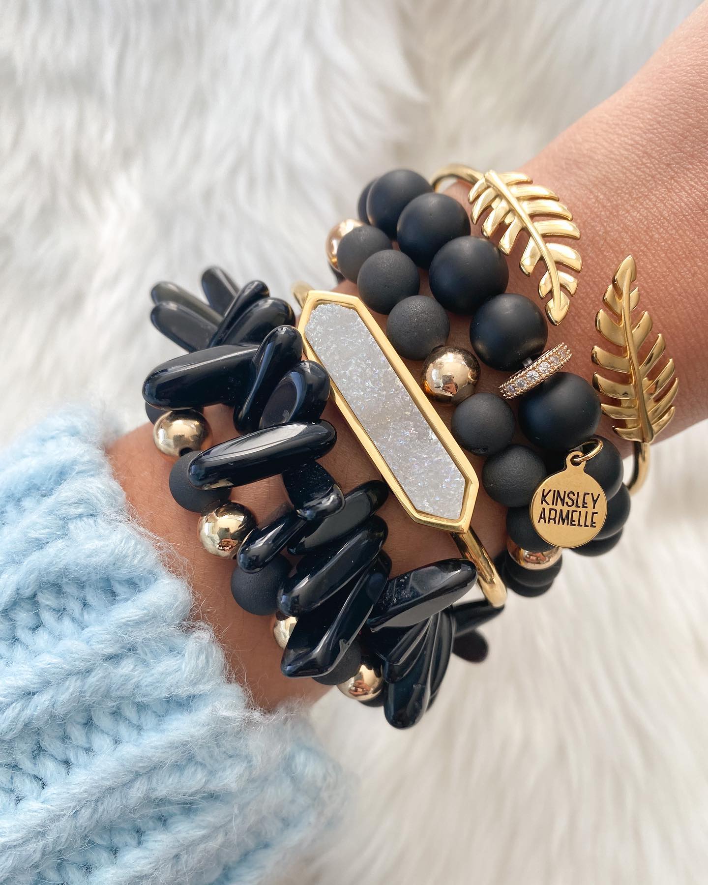 Nightfall Bracelet Stack