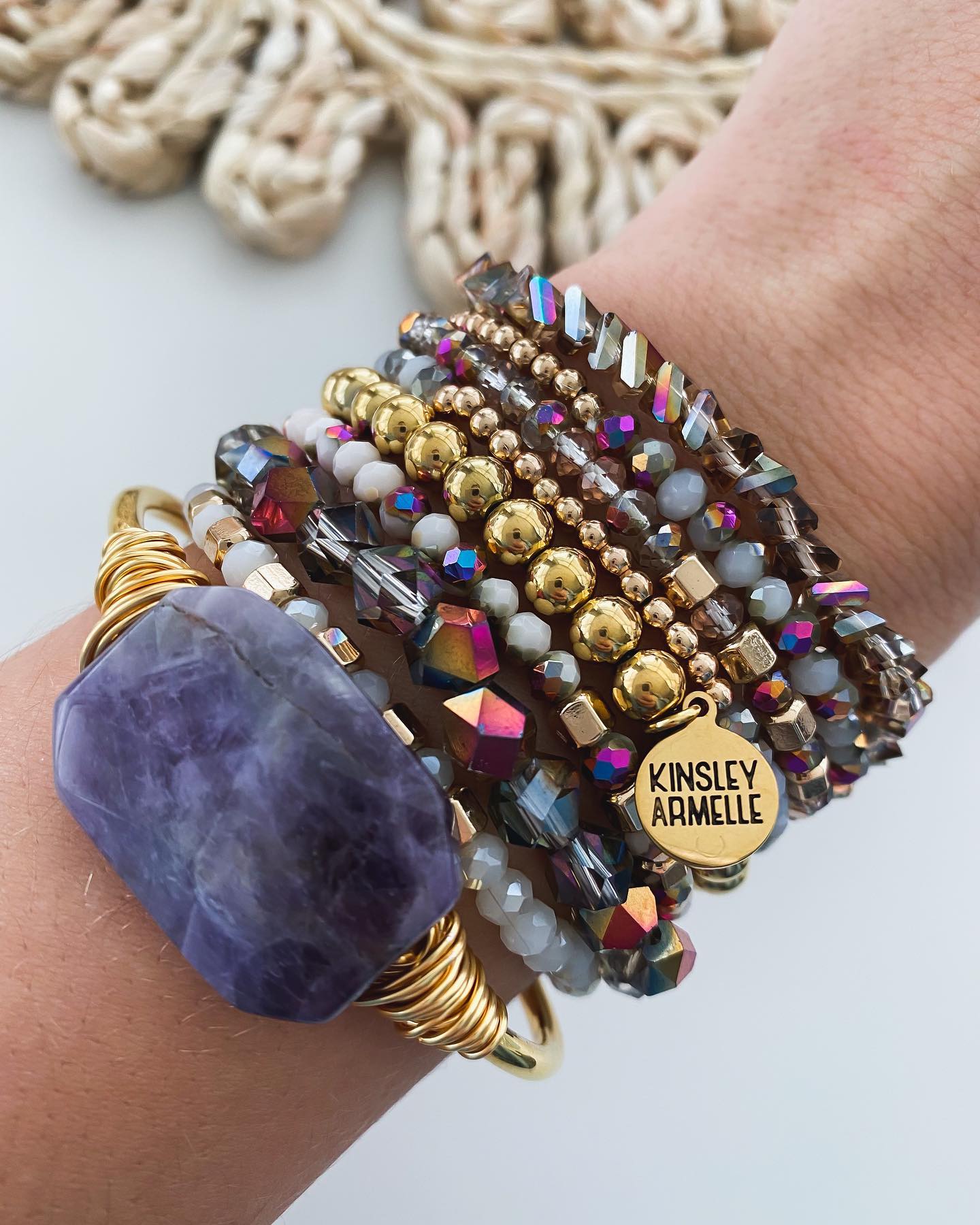 Petunia Bracelet Stack