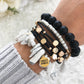 Monochromatic Bracelet Stack