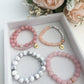 Pink and Pepper Bracelet Stack