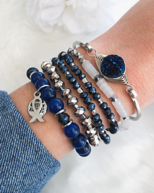 Silver Adriatic Bracelet Stack