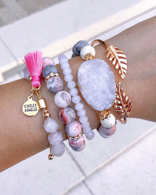 Roseheart Bracelet Stack