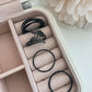 Black Myla Ring Set