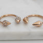 Spike Collection - Rose Gold Ring Set