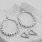 Silver Xenia Earrings Set