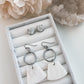 Silver Emma Earrings Set