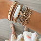 Rose Gold Lainey Bracelet Stack