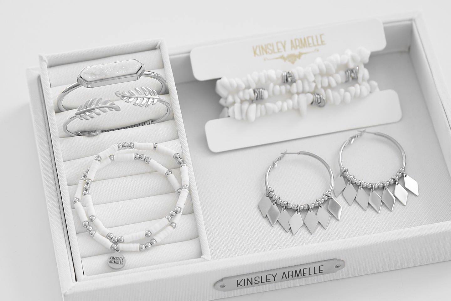 Silver Fallon Jewelry Set