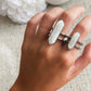 Bangle Collection - Silver Quartz Ring Set